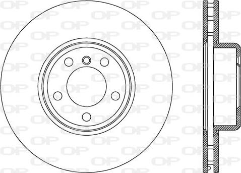 Open Parts BDR2764.20 - Гальмівний диск autozip.com.ua