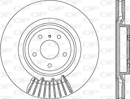 Open Parts BDR2709.20 - Гальмівний диск autozip.com.ua