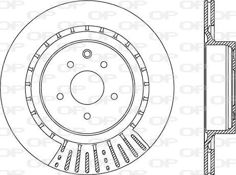 Open Parts BDR2710.20 - Гальмівний диск autozip.com.ua