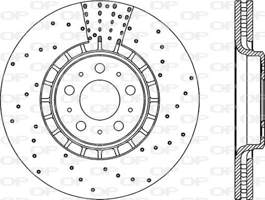 Open Parts BDRS1977.25 - Гальмівний диск autozip.com.ua