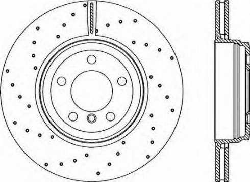 Open Parts BDRS1562.25 - Гальмівний диск autozip.com.ua