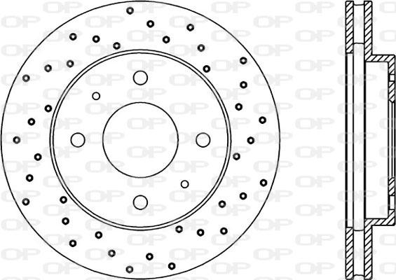 Open Parts BDRS1870.25 - Гальмівний диск autozip.com.ua