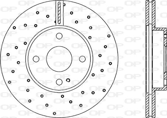Open Parts BDRS1780.25 - Гальмівний диск autozip.com.ua