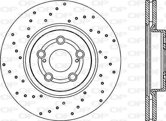 Open Parts BDRS2192.25 - Гальмівний диск autozip.com.ua