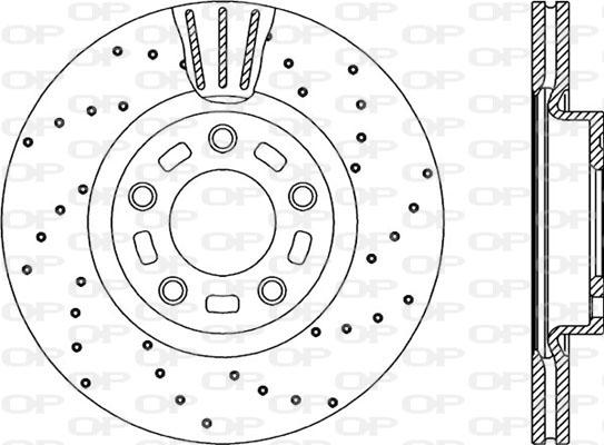 Open Parts BDRS2156.25 - Гальмівний диск autozip.com.ua