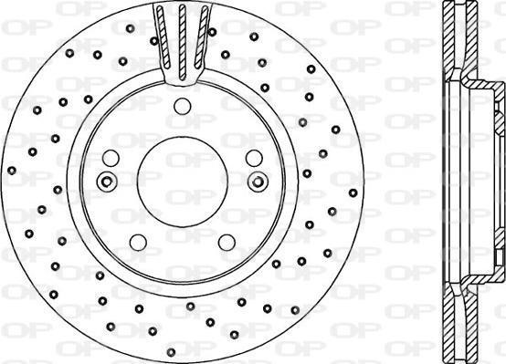 Open Parts BDRS2138.25 - Гальмівний диск autozip.com.ua