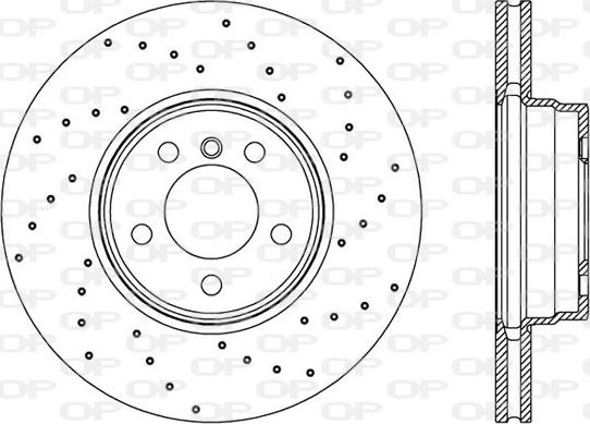 Open Parts BDRS2361.25 - Гальмівний диск autozip.com.ua