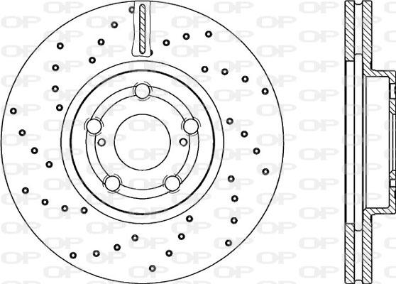 BOSCH 0 204 173 005 - Гальмівний диск autozip.com.ua