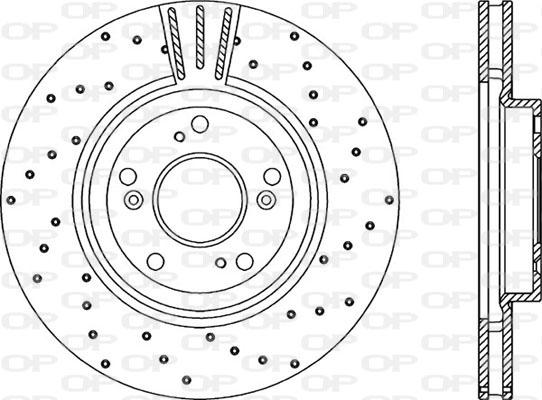 Open Parts BDRS2209.25 - Гальмівний диск autozip.com.ua