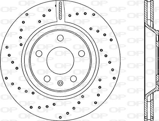Open Parts BDRS2271.25 - Гальмівний диск autozip.com.ua