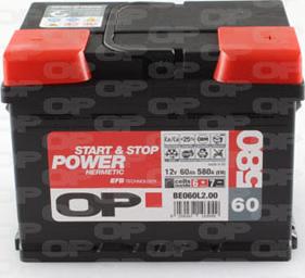 Open Parts BE060L2.00 - Стартерна акумуляторна батарея, АКБ autozip.com.ua