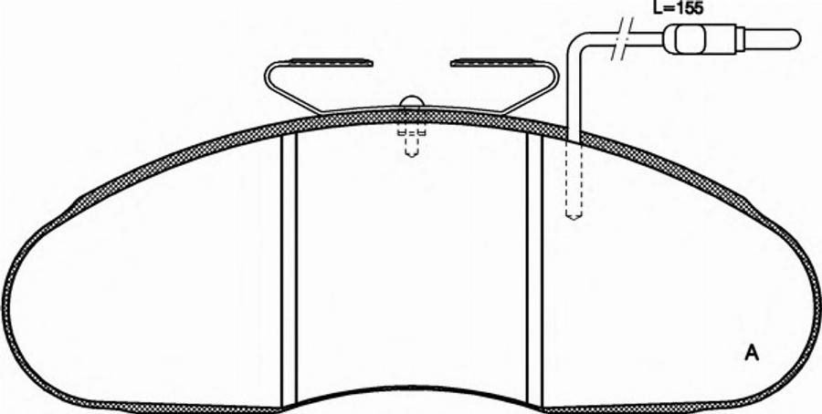 Open Parts BPA0048.12 - Гальмівні колодки, дискові гальма autozip.com.ua