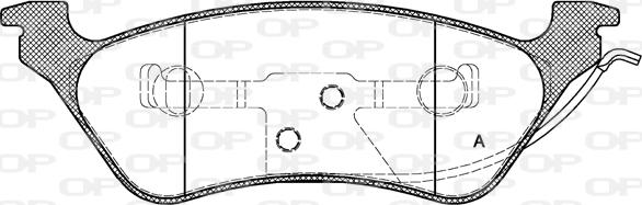 DriveTec DPAD1694 - Гальмівні колодки, дискові гальма autozip.com.ua