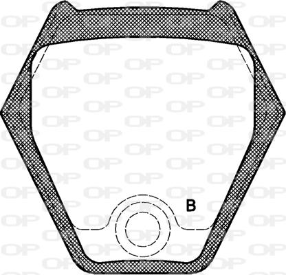 Open Parts BPA0752.02 - Гальмівні колодки, дискові гальма autozip.com.ua