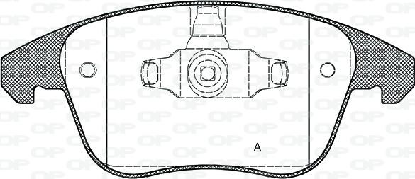 AIR FREN VBP8226 - Гальмівні колодки, дискові гальма autozip.com.ua