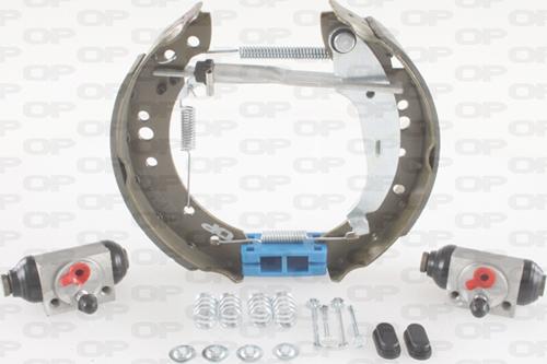 Open Parts BSK2078.00 - Комплект гальм, барабанний механізм autozip.com.ua