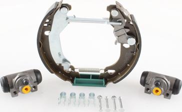 Open Parts BSK2131.00 - Комплект гальм, барабанний механізм autozip.com.ua