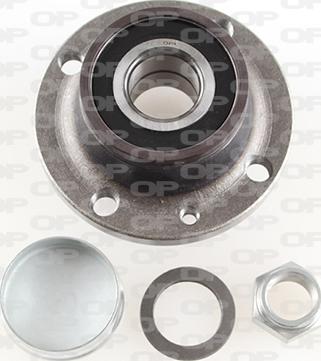 Open Parts HBK5008.02 - Комплект підшипника маточини колеса autozip.com.ua