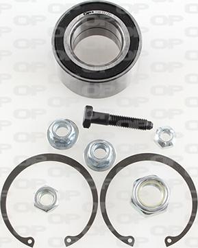 Open Parts HBK5072.01 - Комплект підшипника маточини колеса autozip.com.ua