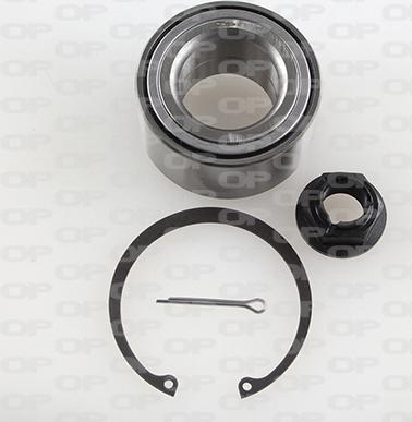 Open Parts HBK5158.01 - Комплект підшипника маточини колеса autozip.com.ua