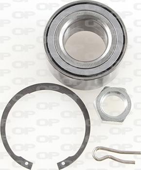 Open Parts HBK5109.01 - Комплект підшипника маточини колеса autozip.com.ua