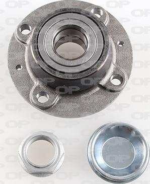 Open Parts HBK5256.02 - Комплект підшипника маточини колеса autozip.com.ua