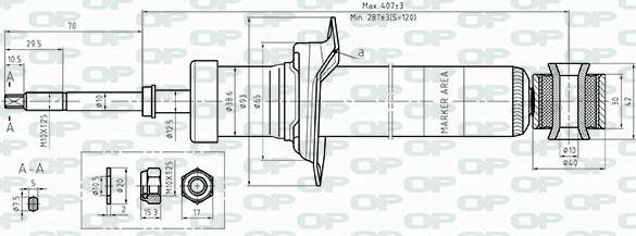 Open Parts SAB8495.32 - Амортизатор autozip.com.ua