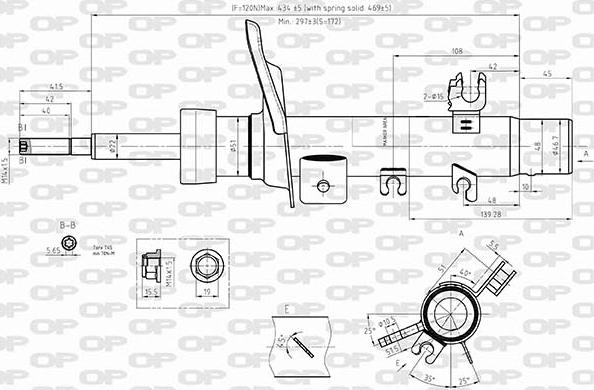 Open Parts SAB8568.31 - Амортизатор autozip.com.ua