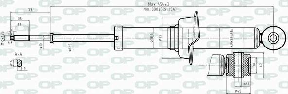 Open Parts SAB8526.32 - Амортизатор autozip.com.ua