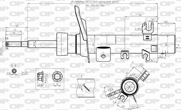 Open Parts SAB8571.31 - Амортизатор autozip.com.ua