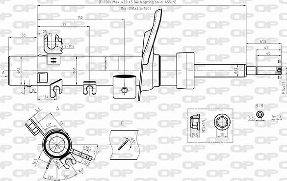 Open Parts SAB8577.31 - Амортизатор autozip.com.ua