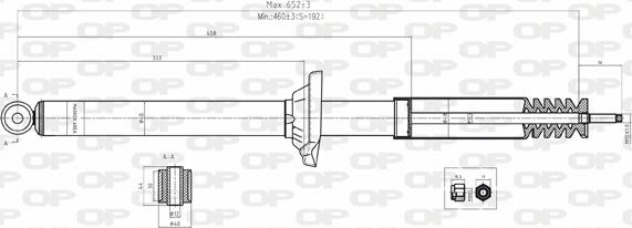 Open Parts SAB8048.32 - Амортизатор autozip.com.ua