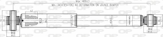 Open Parts SAB8193.32 - Амортизатор autozip.com.ua