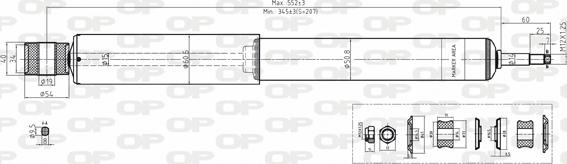 Open Parts SAB8178.32 - Амортизатор autozip.com.ua