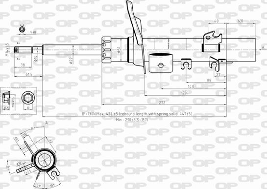 Open Parts SAB8360.31 - Амортизатор autozip.com.ua