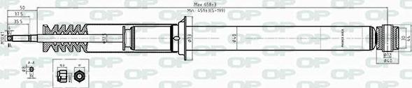 Open Parts SAB8381.32 - Амортизатор autozip.com.ua