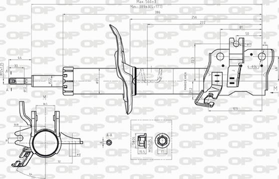 Open Parts SAB8246.31 - Амортизатор autozip.com.ua