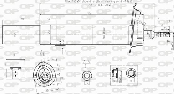 Open Parts SAB8241.31 - Амортизатор autozip.com.ua