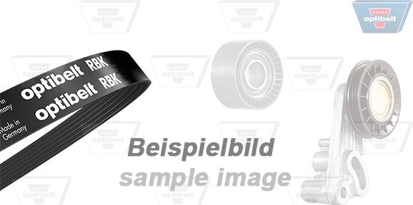 Optibelt 6 PK 1538KT1 - Поликлиновий ремінний комплект autozip.com.ua