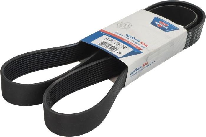 Optibelt 10PK1705 - Поліклиновий ремінь autozip.com.ua