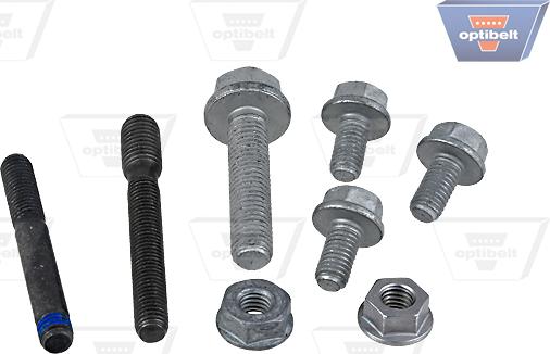 Optibelt KE 1031 - Монтажний комплект, натяжна ролик (зубчастий ремінь) autozip.com.ua