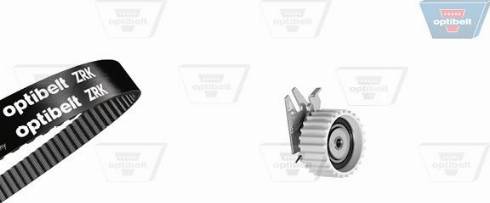 Optibelt KT 1339 - Комплект ременя ГРМ autozip.com.ua