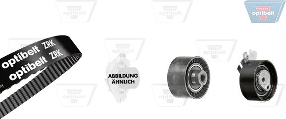 Optibelt KT 1332 W1 - Водяний насос + комплект зубчатого ременя autozip.com.ua