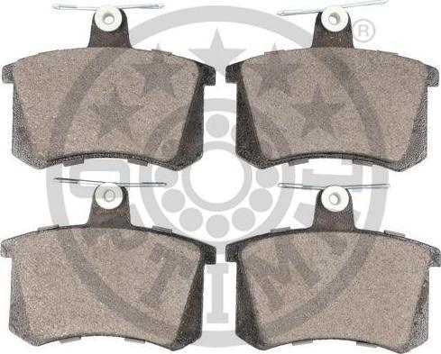 OPTIMAL BP-09907 - Гальмівні колодки, дискові гальма autozip.com.ua