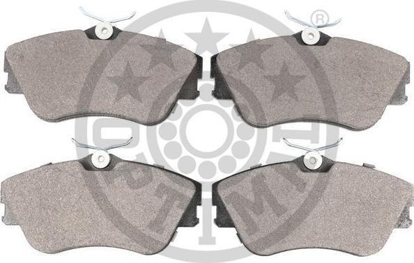 OPTIMAL BP-09929 - Гальмівні колодки, дискові гальма autozip.com.ua