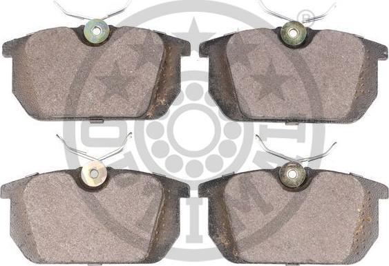 OPTIMAL BP-09460 - Гальмівні колодки, дискові гальма autozip.com.ua
