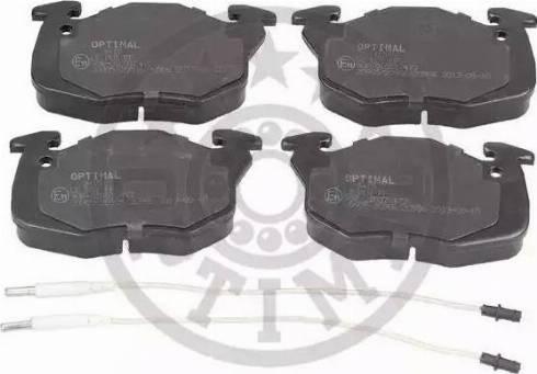 OPTIMAL 9415 - Гальмівні колодки, дискові гальма autozip.com.ua