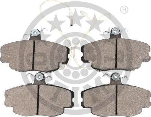 OPTIMAL BP-09416 - Гальмівні колодки, дискові гальма autozip.com.ua