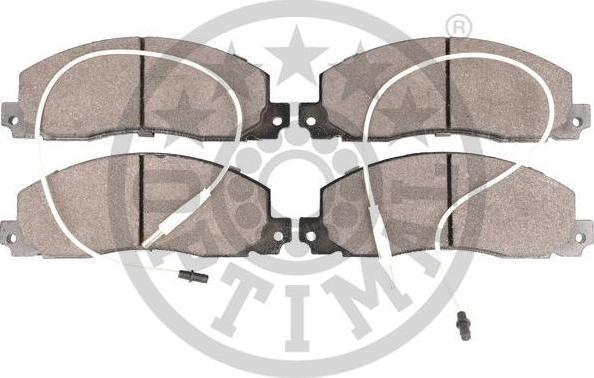 OPTIMAL BP-09417 - Гальмівні колодки, дискові гальма autozip.com.ua