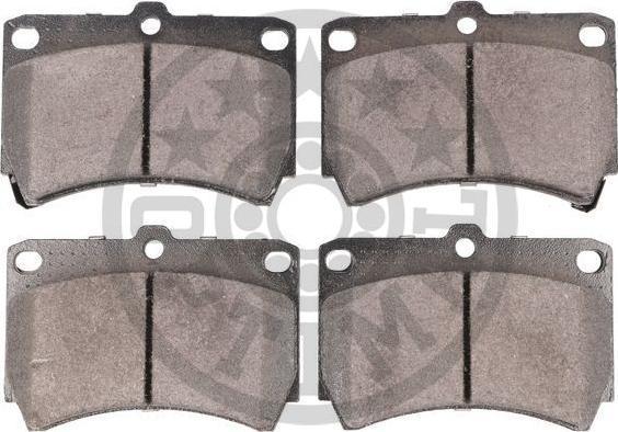 OPTIMAL BP-09437 - Гальмівні колодки, дискові гальма autozip.com.ua